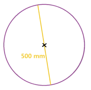 Exemple calculer périmètre cercle diamètre