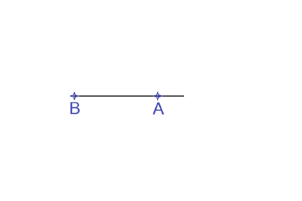 demi-droite [BA)