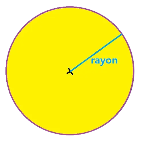 disque rayon
