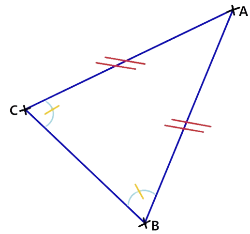 Triangle isocèle